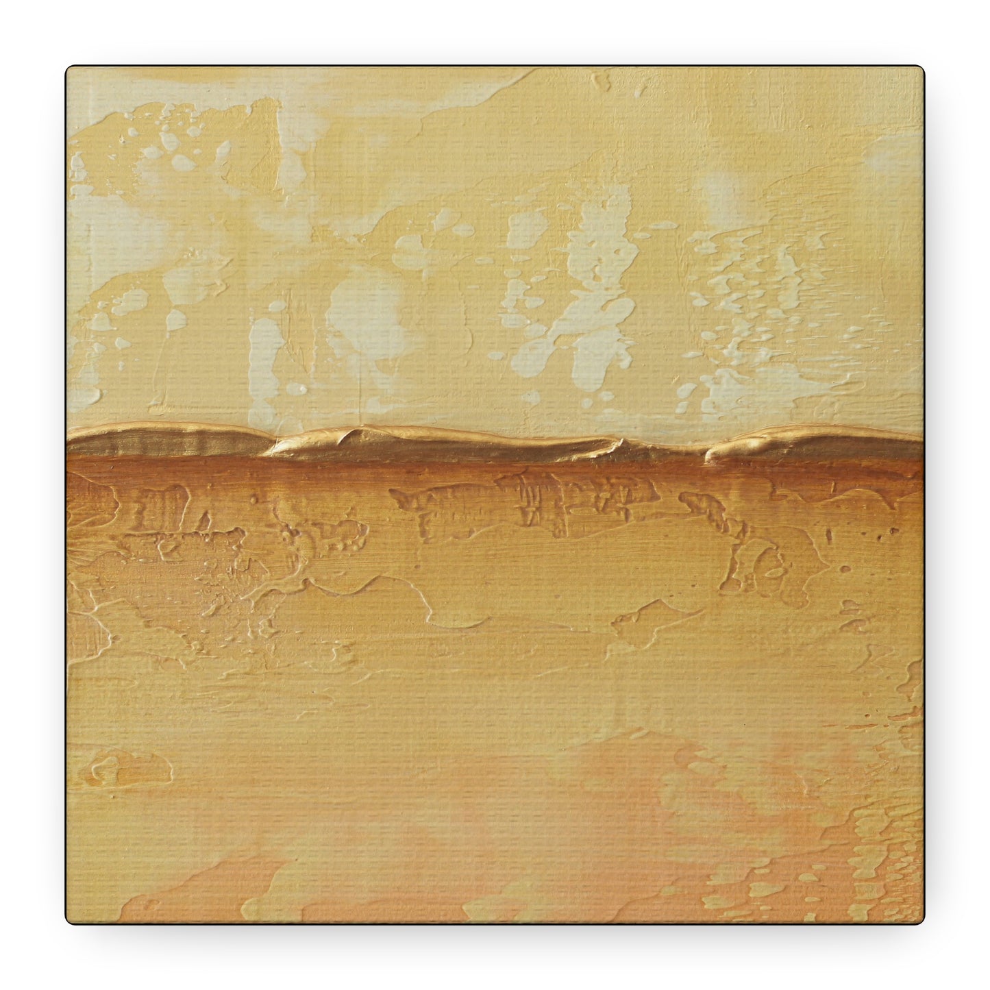 Fallow - Square Canvas Art Print
