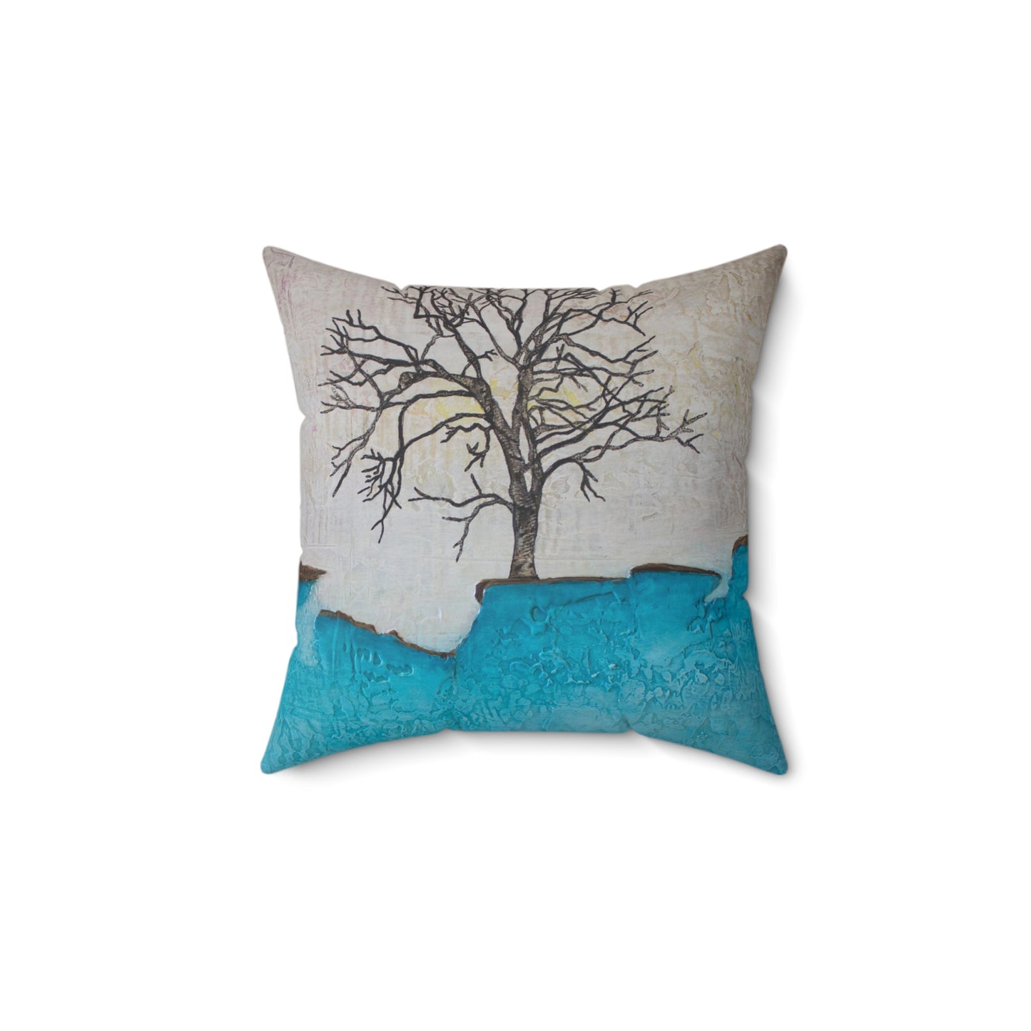 Decorative Art Pillow - Trying Something New