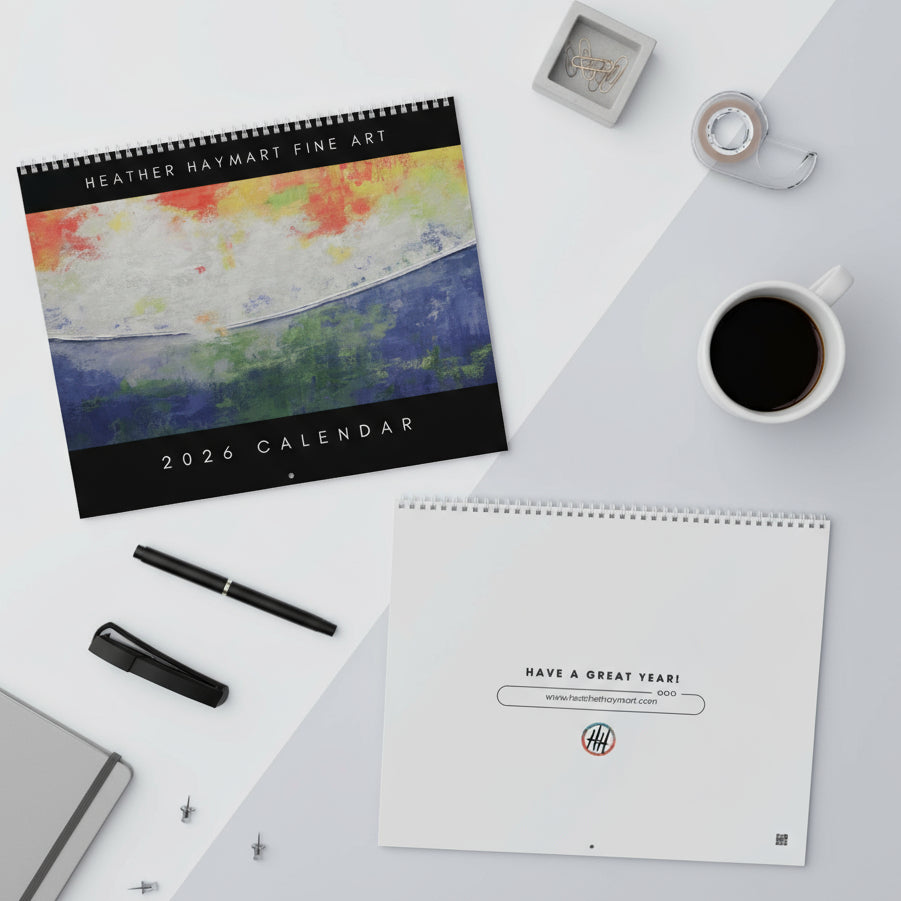 2026 Wall Calendar - front and back covers