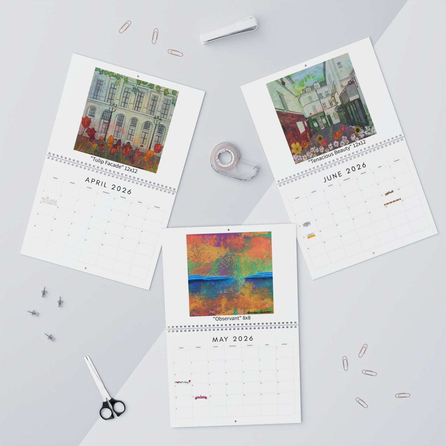 2026 Wall Calendar | Heather Haymart Fine Art