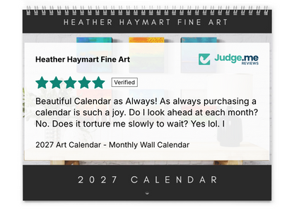 Happy customer reviews 2027 wall calendar