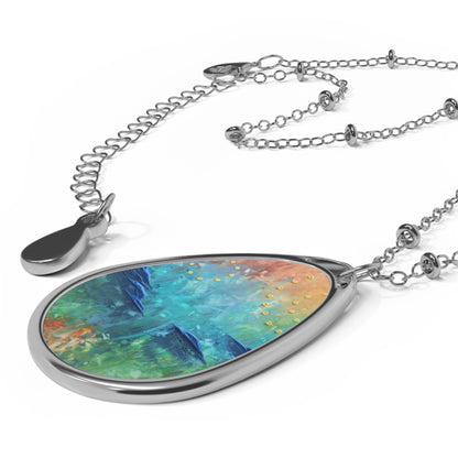 Art Necklace - Burst of Happy