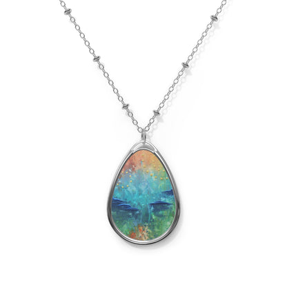 Art Necklace - Burst of Happy