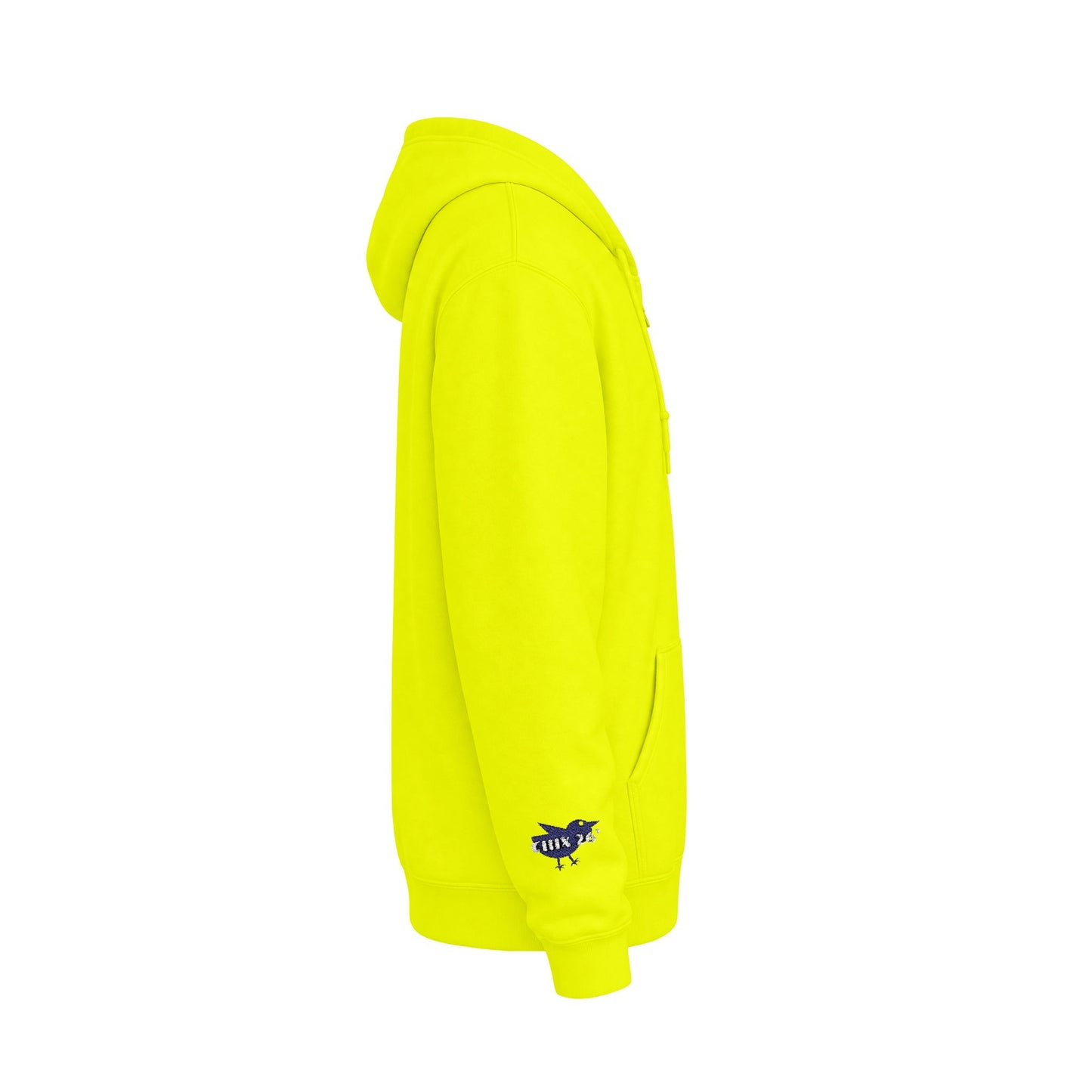 Chix 2026 Full-Zip Hoodie — embroidered dark logos on chest and wrist