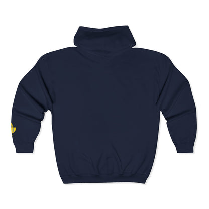 Chix 2026 Full-Zip Hoodie — embroidered light logos on chest and wrist