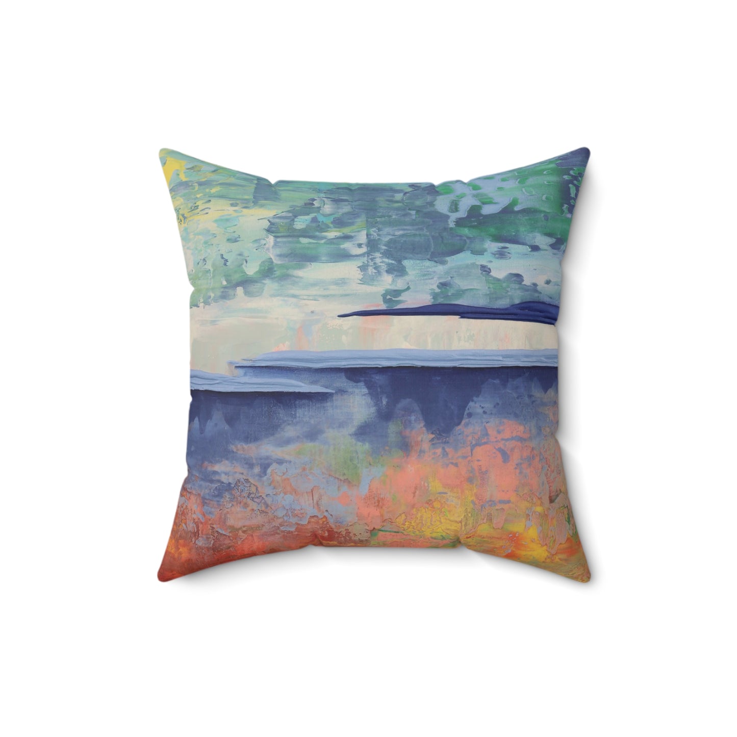 Decorative Art Pillow - Last Bits of Winter