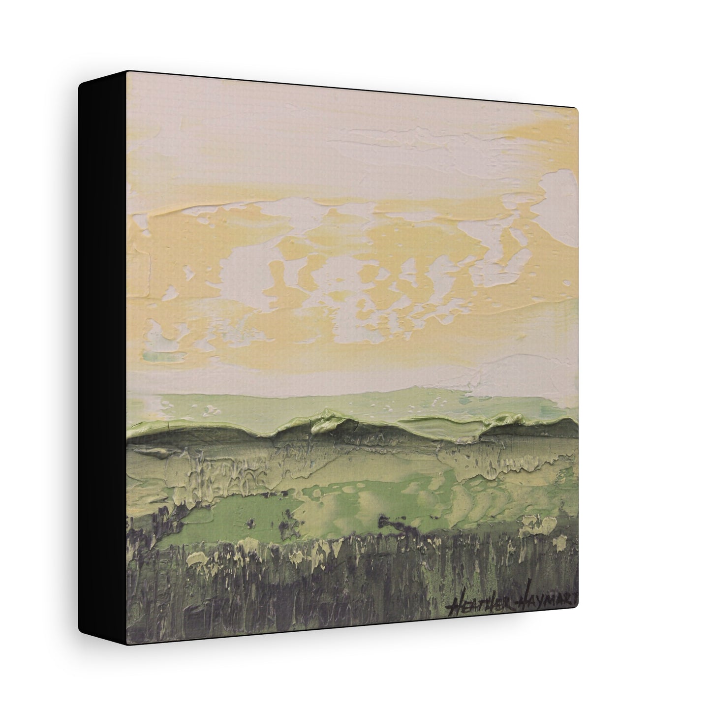 Taking Care - Square Canvas Art Print