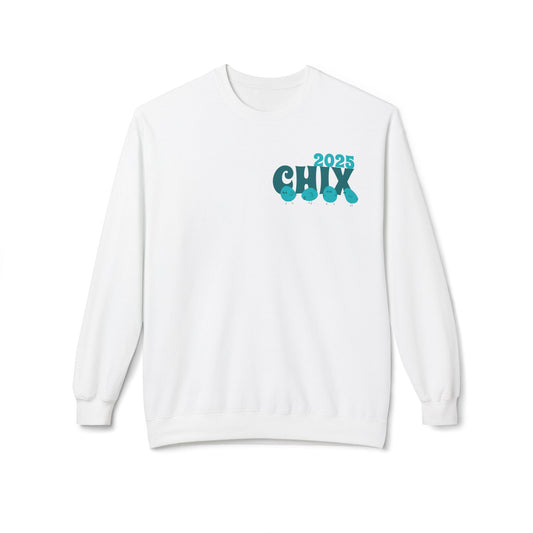 Chix 2025 Sweatshirt - teal and big boat