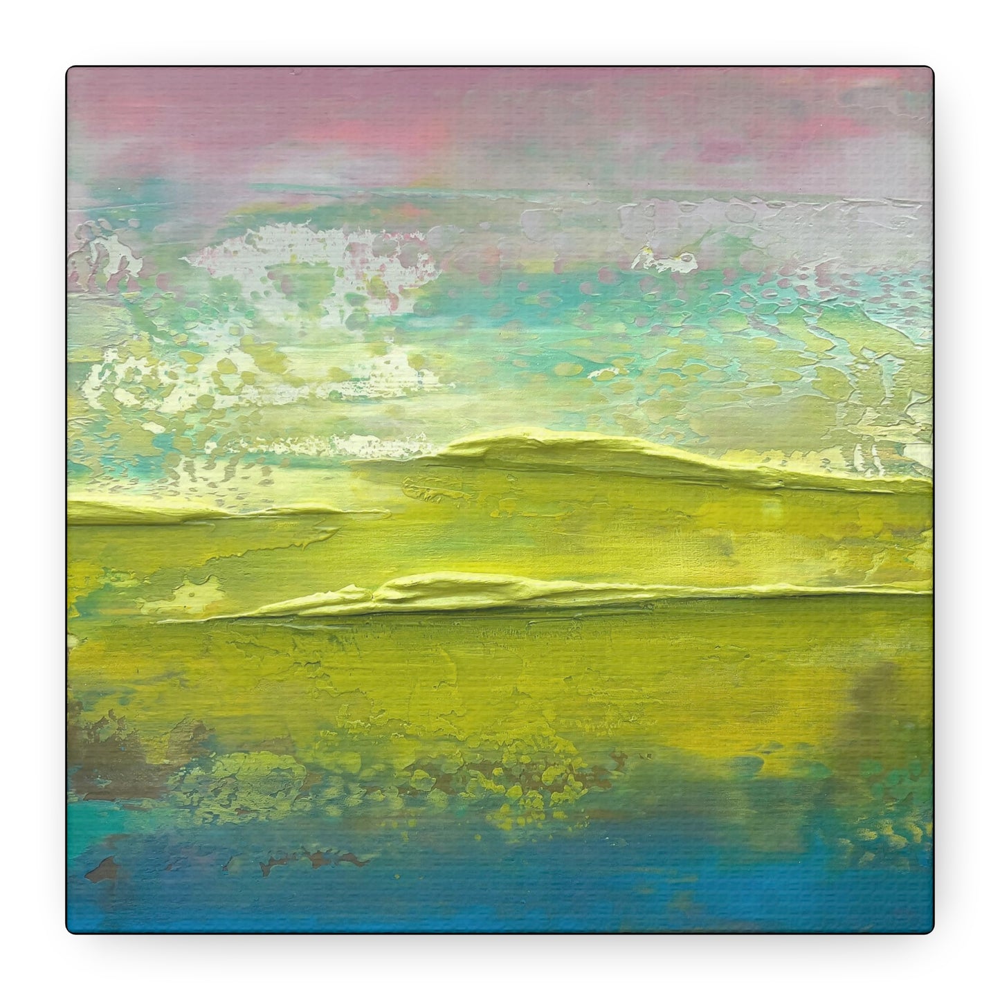 Lucky - Square Canvas Art Print