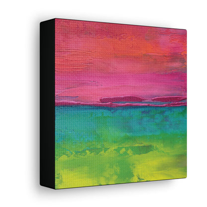 Bright canvas art