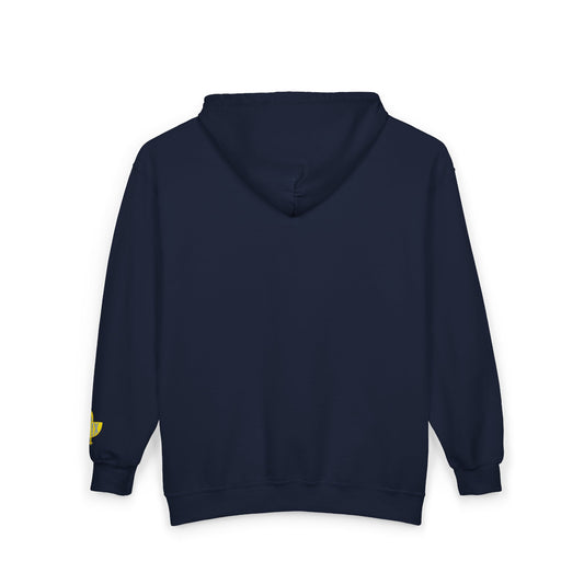 Chix 2026 Full-Zip Hoodie (fixed) — embroidered light logos on chest and wrist