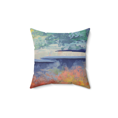 Decorative Art Pillow - Last Bits of Winter