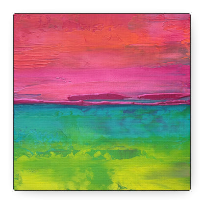 Bright - Square Canvas Art Print