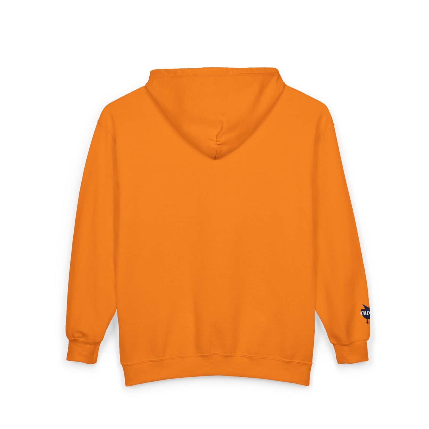 Chix 2026 Full-Zip Hoodie — embroidered dark logos on chest and wrist