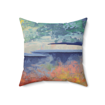 Decorative Art Pillow - Last Bits of Winter