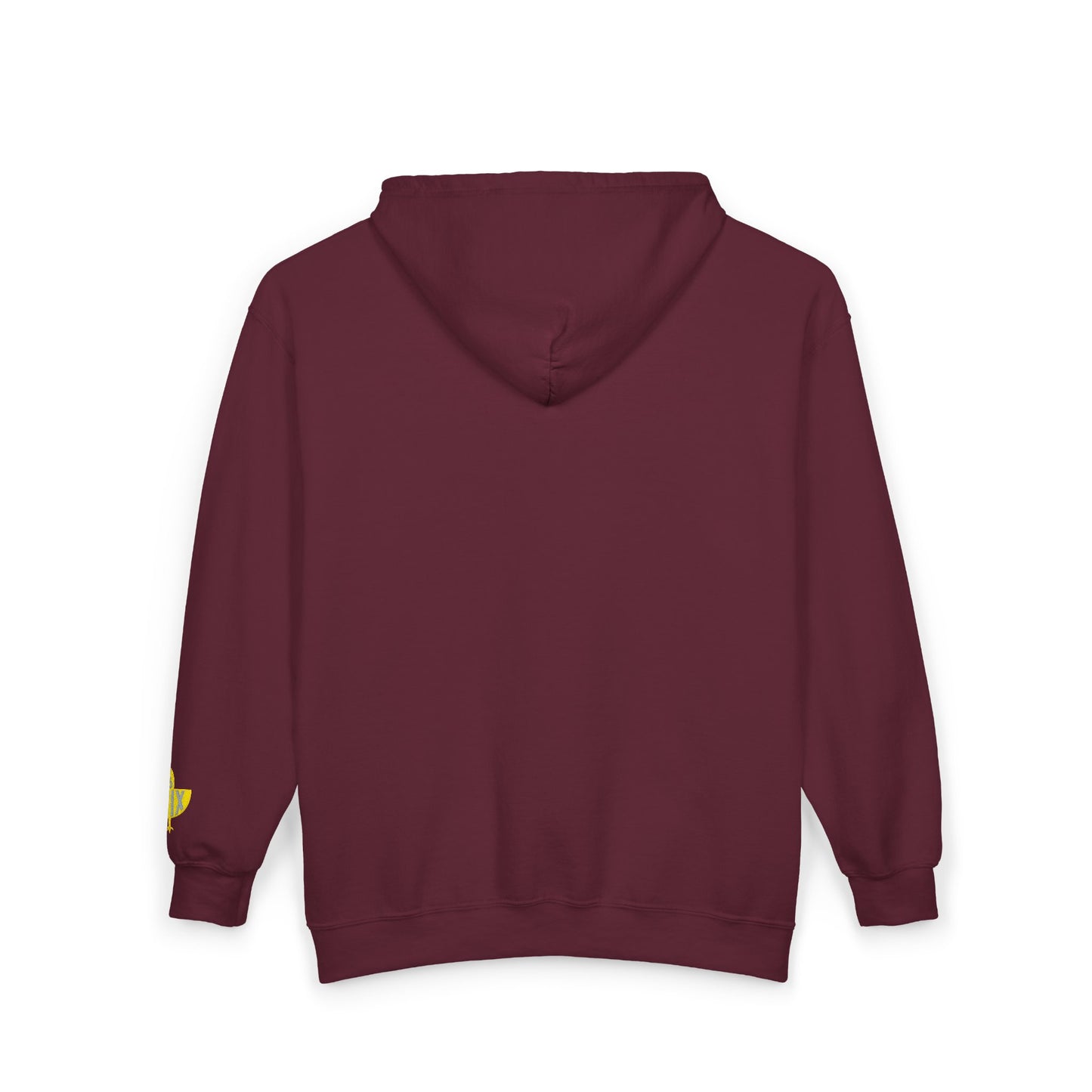 Chix 2026 Full-Zip Hoodie (fixed) — embroidered light logos on chest and wrist