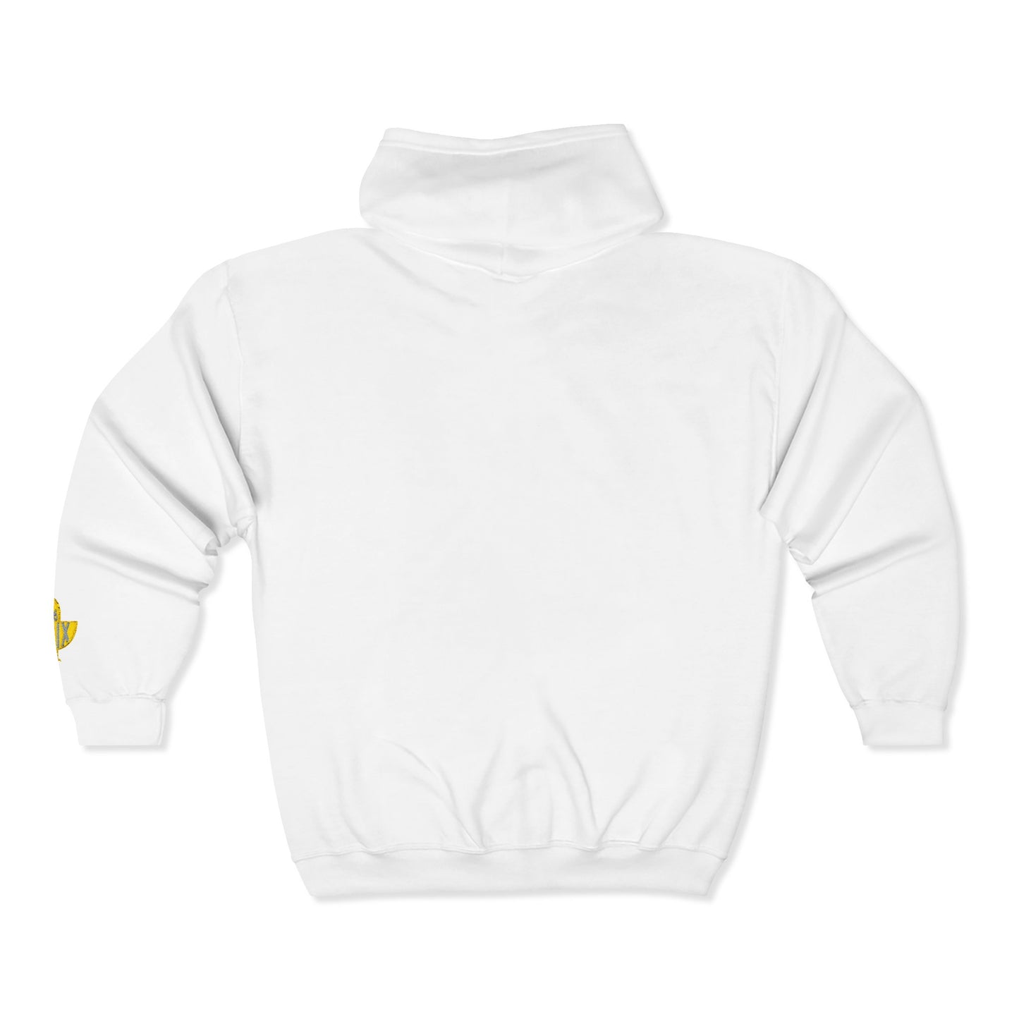 Chix 2026 Full-Zip Hoodie — embroidered light logos on chest and wrist