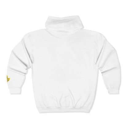 Chix 2026 Full-Zip Hoodie — embroidered light logos on chest and wrist