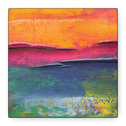 Spirited - Square Canvas Art Print