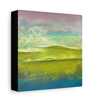 Lucky - Square Canvas Art Print