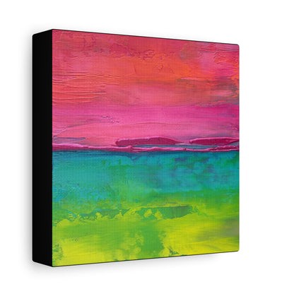 Bright - Square Canvas Art Print