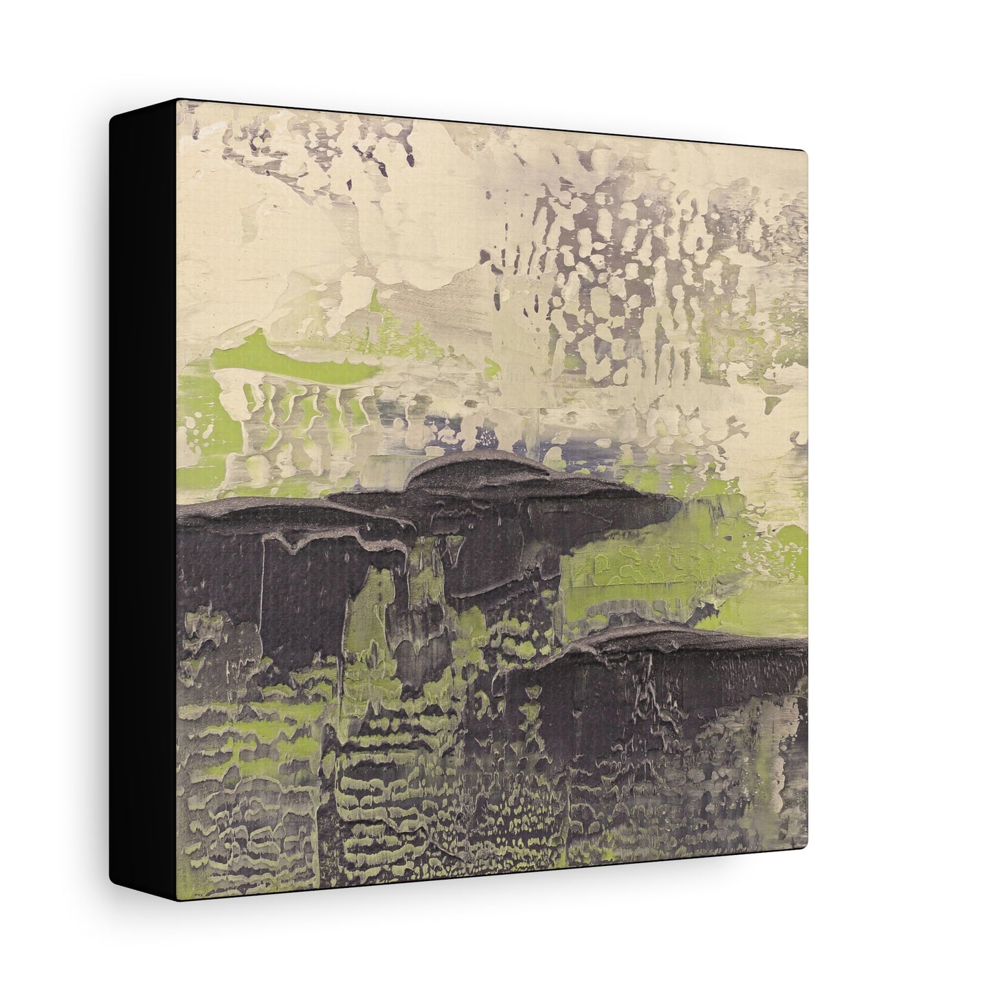 Summer Storm - Square Canvas Art Print