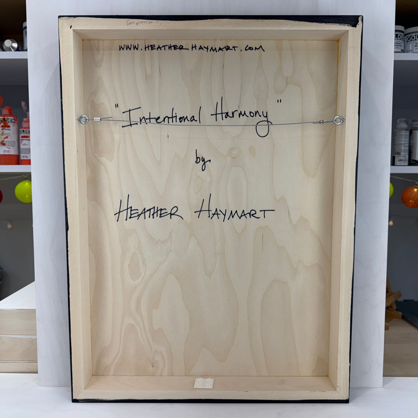 Intentional Harmony - original art