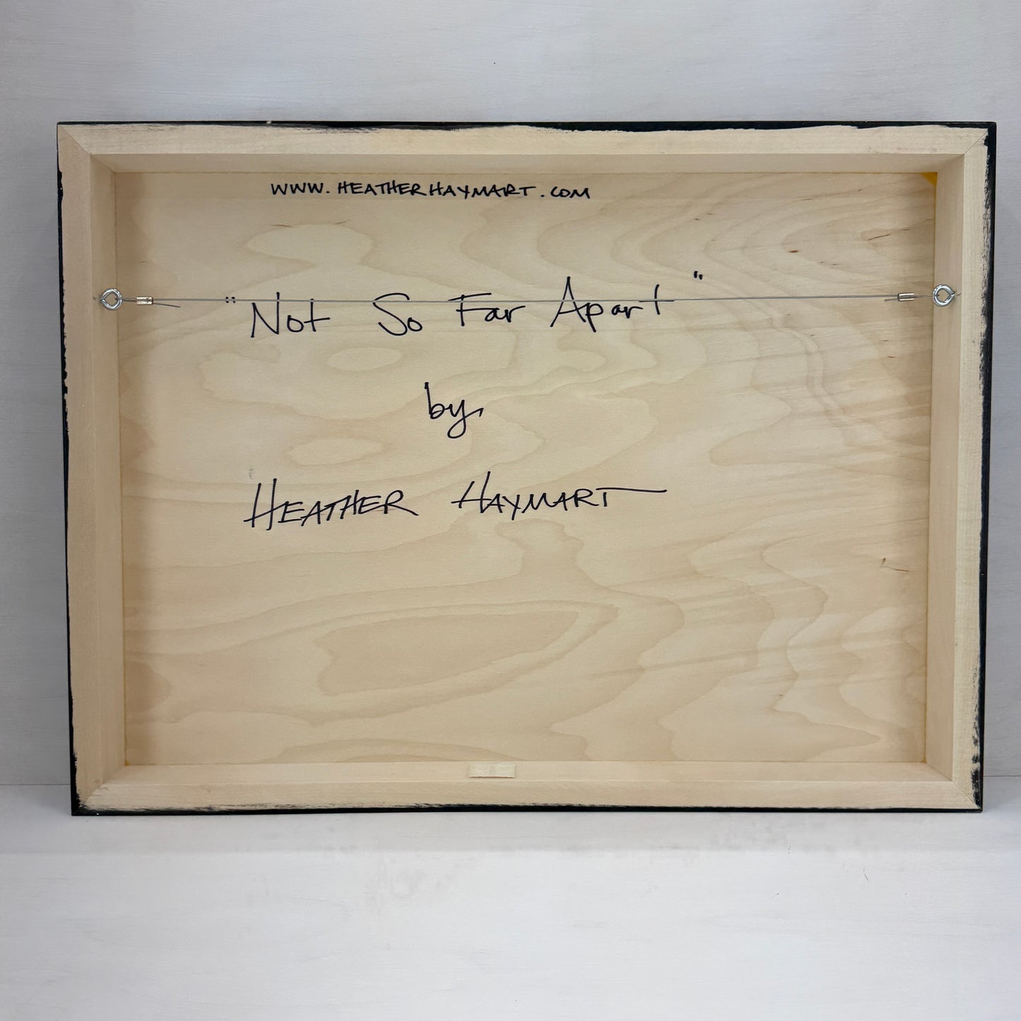 Not So Far Apart - original art