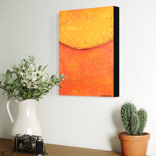 Rainbow Series Orange #9 - original art