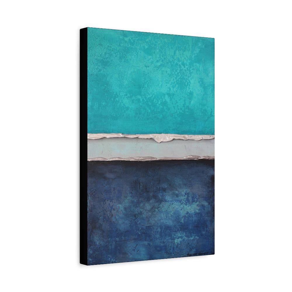 Similar Not Same - canvas art print side