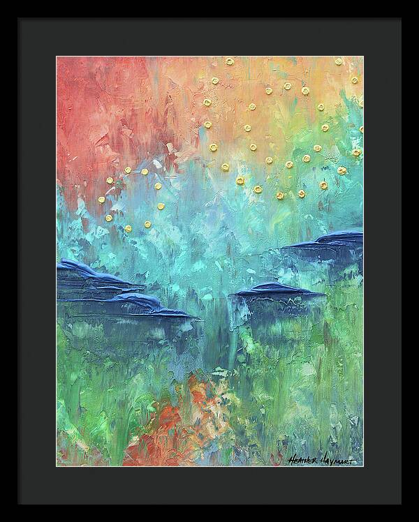 Burst of Happy - Framed Print