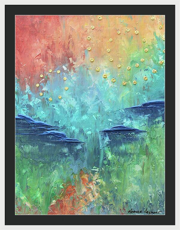 Burst of Happy - Framed Print