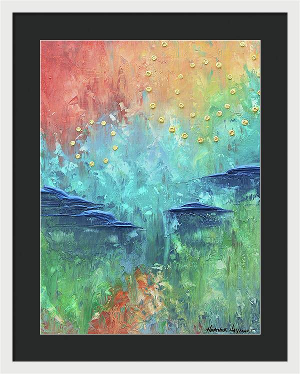 Burst of Happy - Framed Print