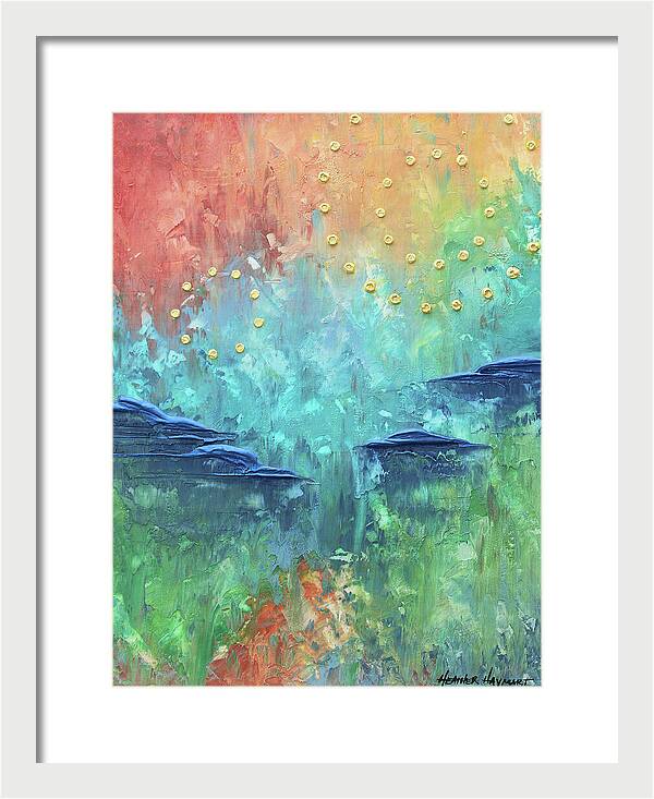 Burst of Happy - Framed Print