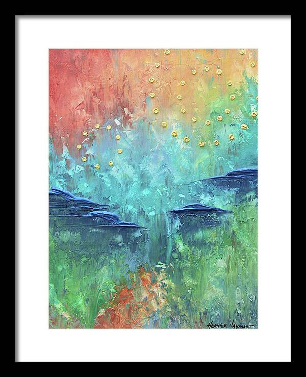 Burst of Happy - Framed Print