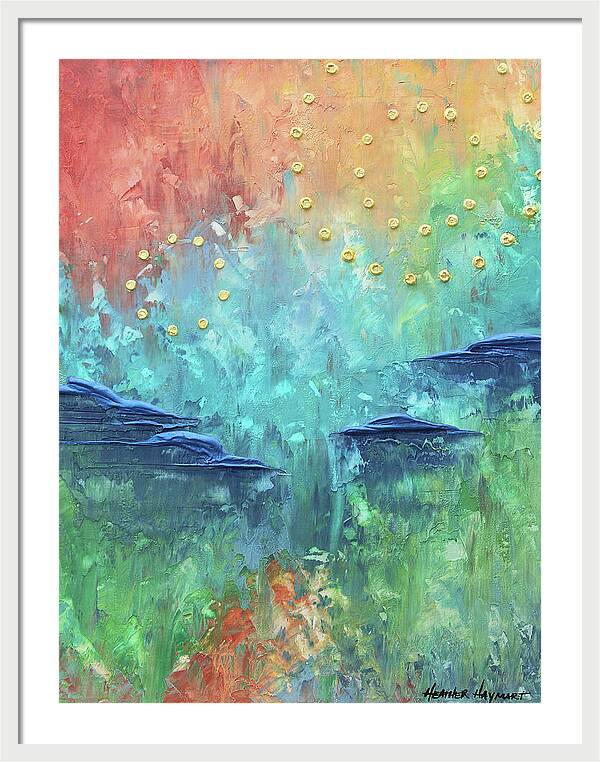 Burst of Happy - Framed Print