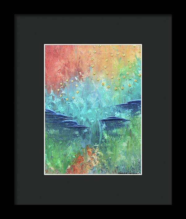 Burst of Happy - Framed Print