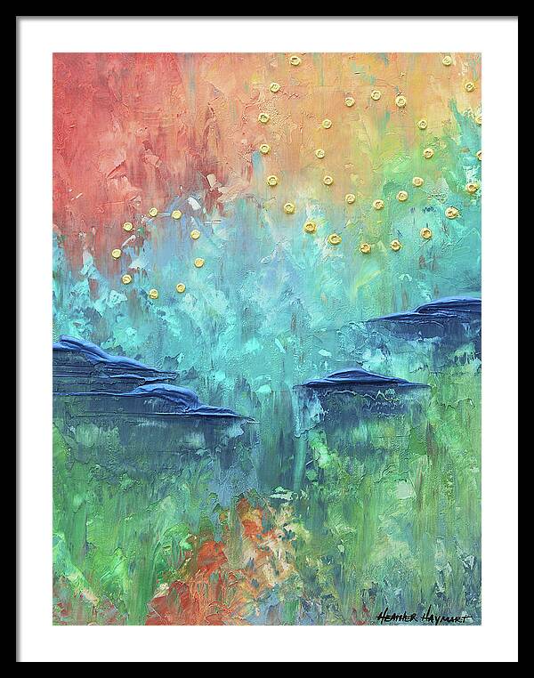 Burst of Happy - Framed Print