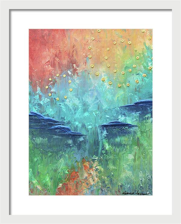 Burst of Happy - Framed Print