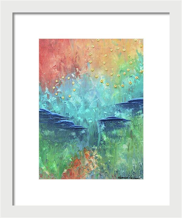Burst of Happy - Framed Print