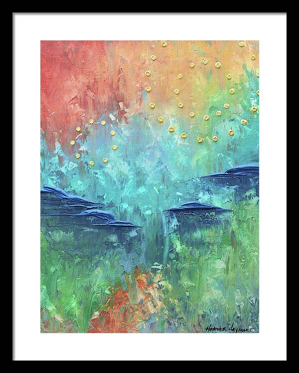 Burst of Happy - Framed Print
