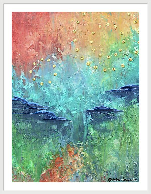 Burst of Happy - Framed Print