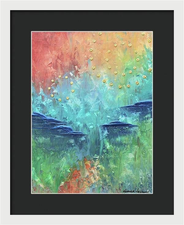 Burst of Happy - Framed Print