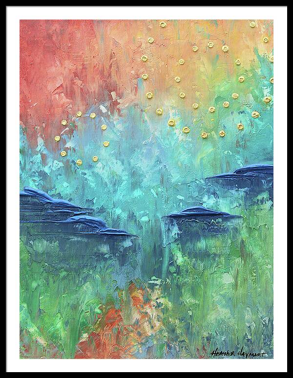 Burst of Happy - Framed Print