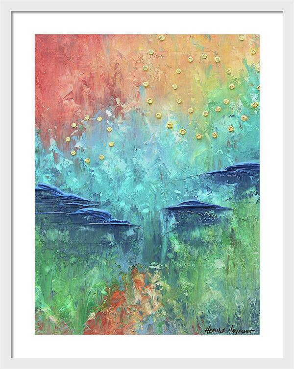 Burst of Happy - Framed Print