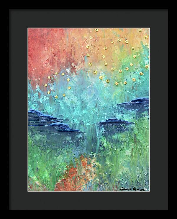 Burst of Happy - Framed Print