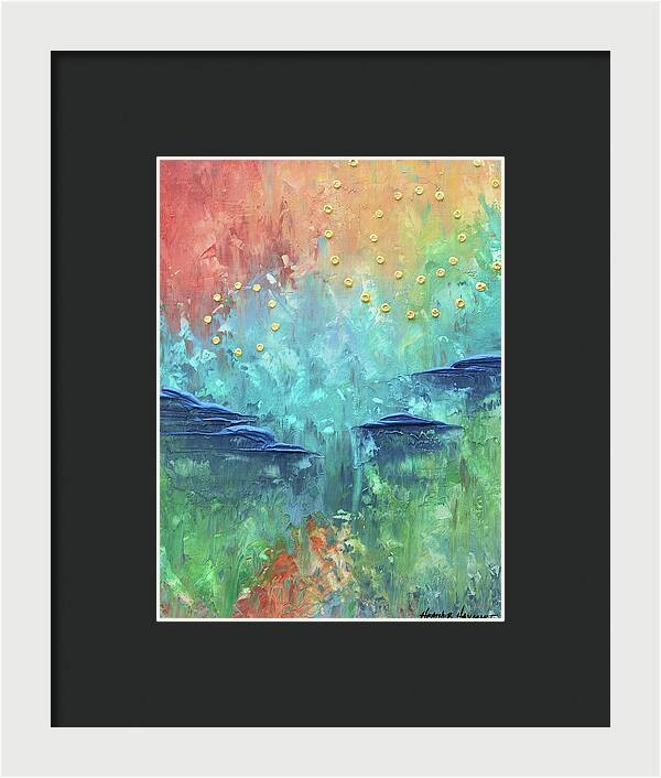 Burst of Happy - Framed Print