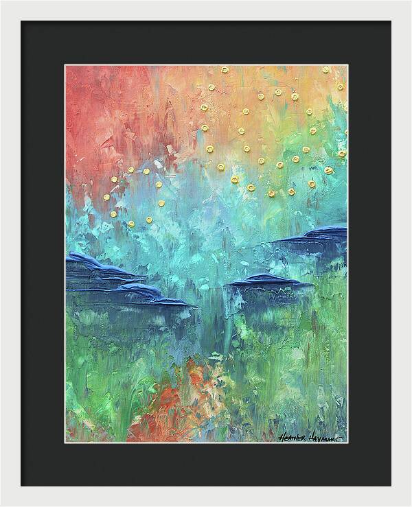 Burst of Happy - Framed Print