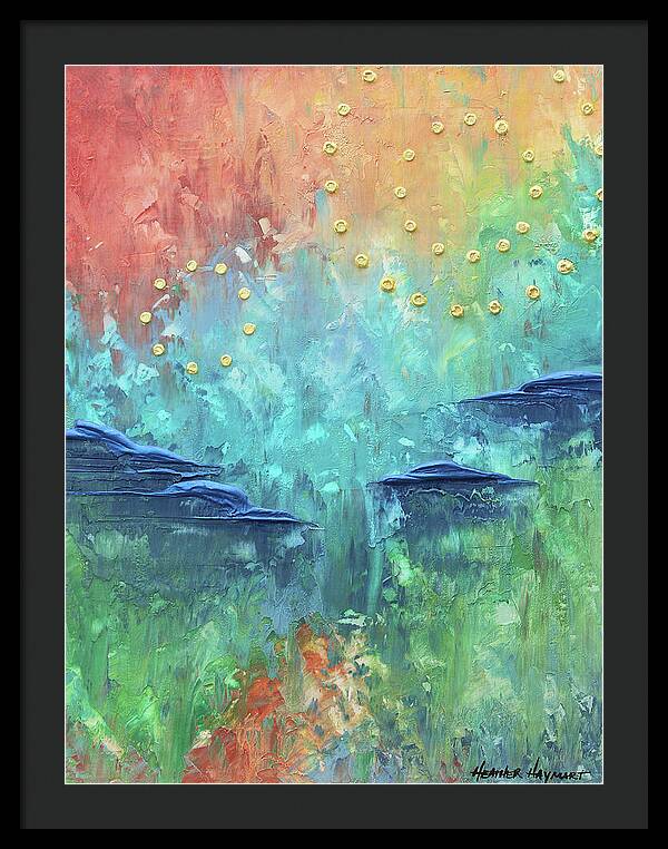 Burst of Happy - Framed Print