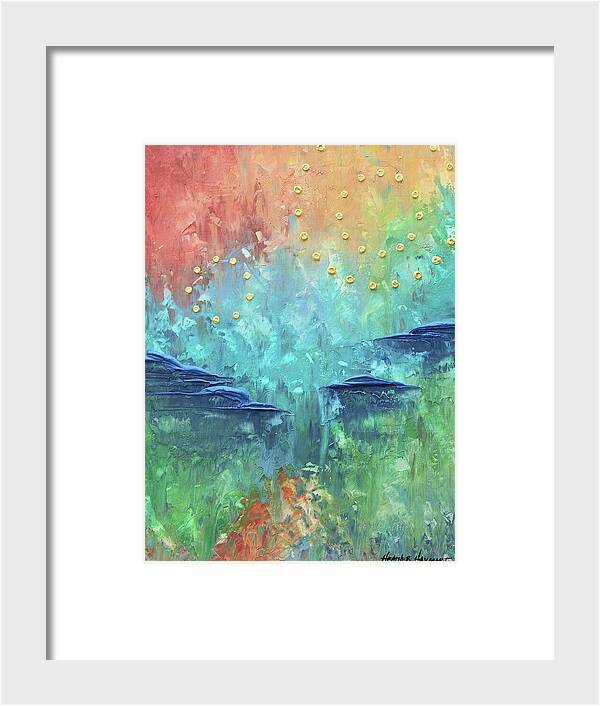 Burst of Happy - Framed Print